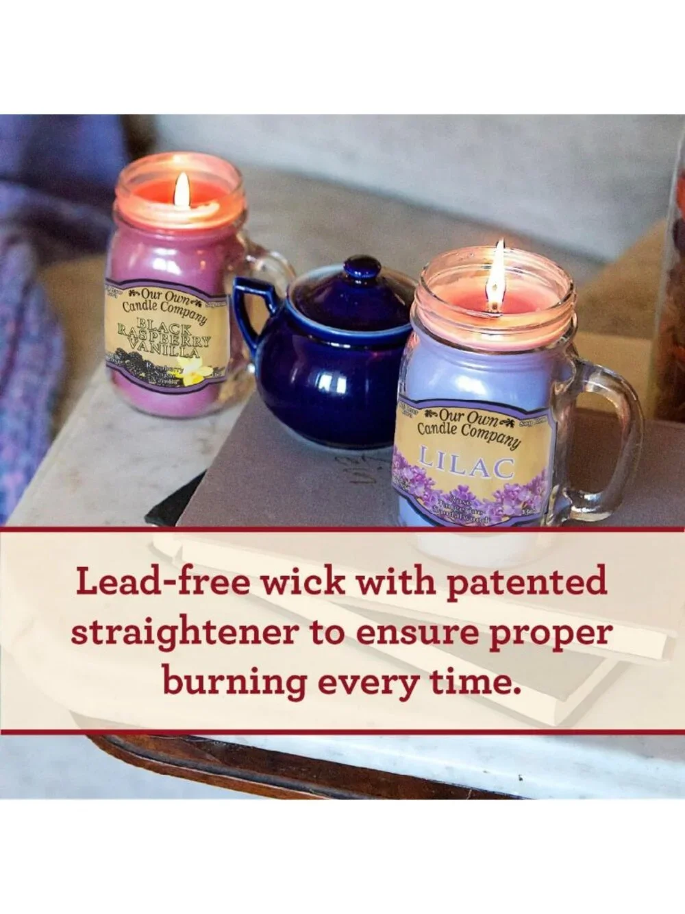 Winter Wonderland Scented Mason Jar Candle | 100-Hour Burn Time | 13 oz